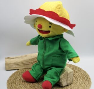 De foto van het product Overall + hoed (in de vorm van een bloem) voor Puk