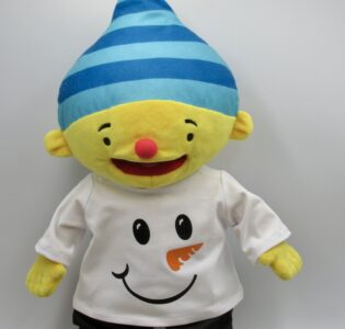 De foto van het product Sneeuwpop shirt voor handpop Puk