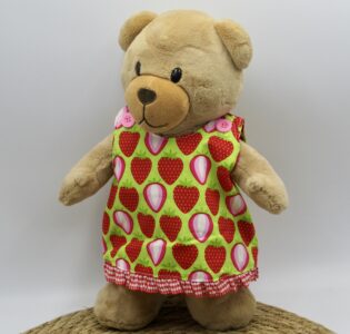 De foto van het product Jurk " Aardbeien" voor Kiki