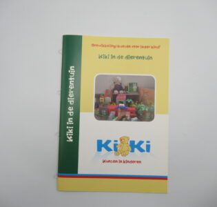 De foto van het product Werkboek " Kiki in de dierentuin"