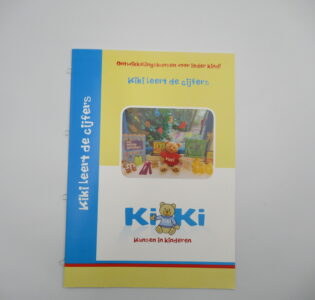 De foto van het product Werkboek " Kiki leert de cijfers"