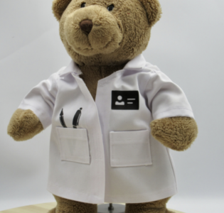 De foto van het product Laborant jas v. beer Kiki