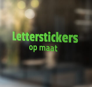 De foto van het product Belettering