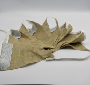 De foto van het product Vlaggenlijn van jute