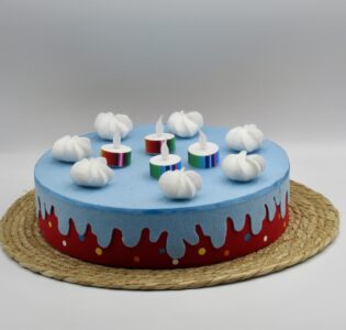 De foto van het product Dummy taart van 1 laag