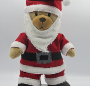 De foto van het product Kerstman kledingset beer Kiki