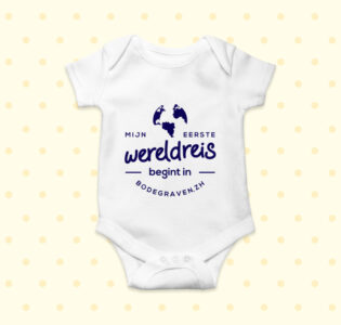 De foto van het product Wereldreis Romper