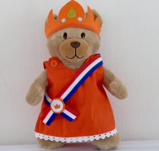 De foto van het product Koningsdagjurk voor beer Kiki