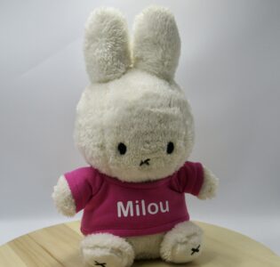 De foto van het product Nijntje knuffel met shirtje + naam