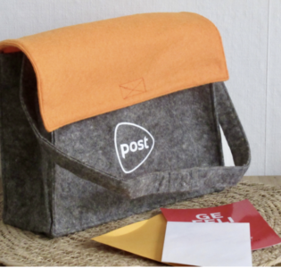 De foto van het product Posttas | (kleuter)tas voor postbode