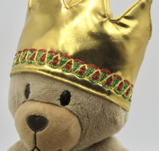 De foto van het product Gouden kroon voor beer Kiki