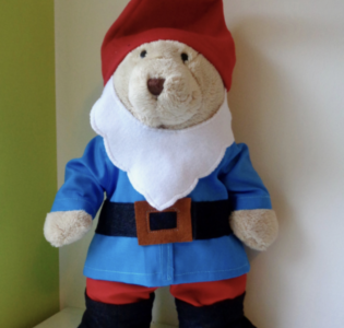 De foto van het product Kabouter outfit v. beer Kiki