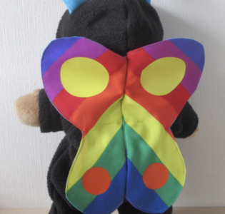 De foto van het product Vlinder outfit v. beer Kiki