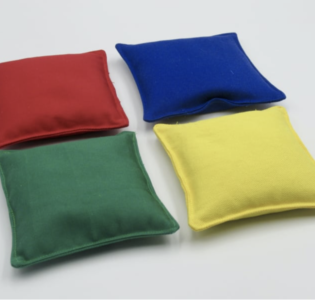 De foto van het product Pittenzakken gevuld met granulaat