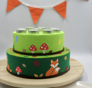 De foto van het product Dummy taart passend bij jouw bedrijf