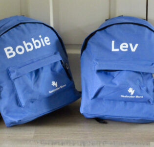 De foto van het product Rugzak met naam