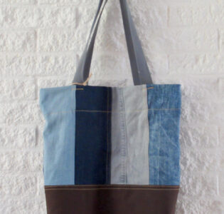 De foto van het product Tas van spijkerstof en katoen