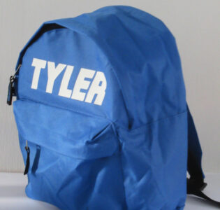 De foto van het product Rugzak met naam voor kind